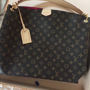 Louis Vuitton Graceful MM *rare* pink lining!